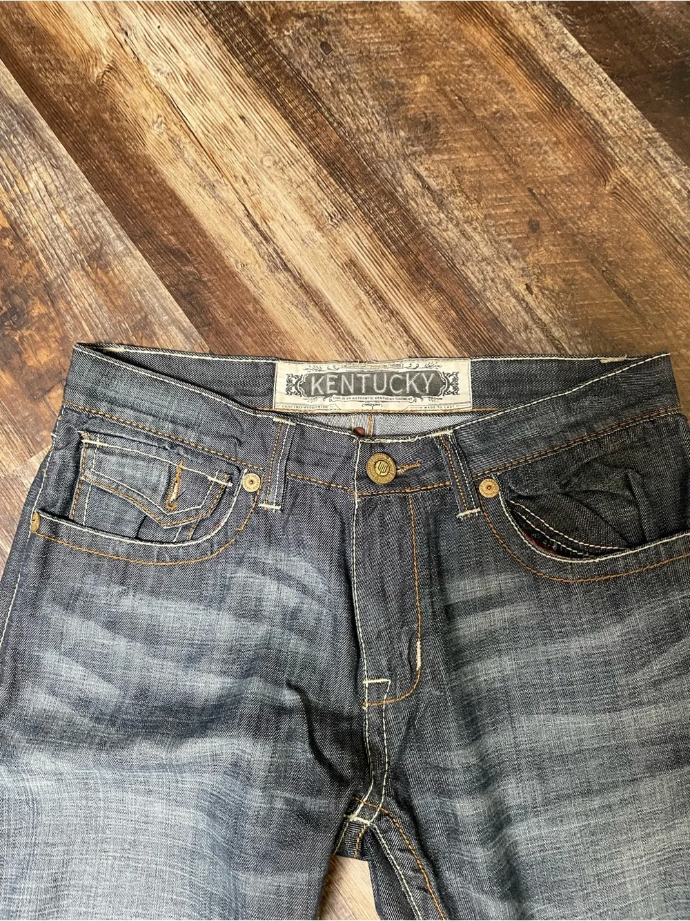 Kentucky Ariat Men's Dark Wash Bootcut Jeans